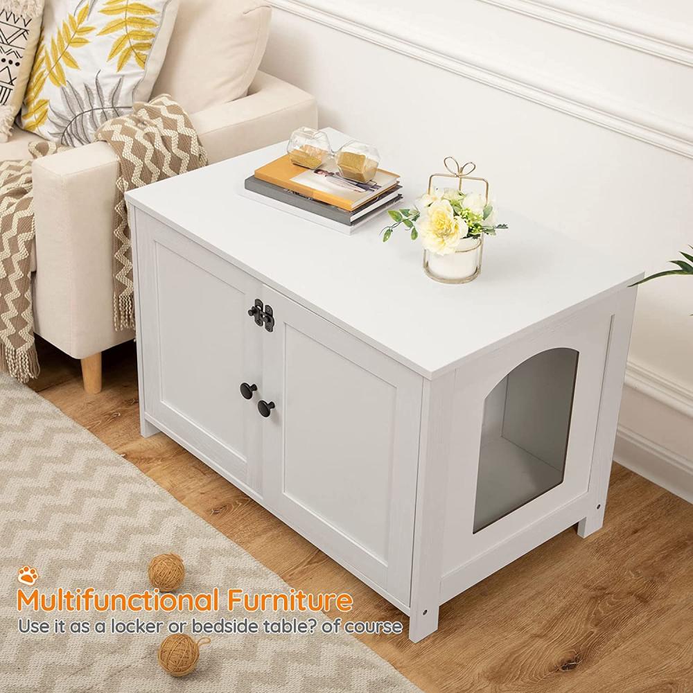 Cat Litter Box Furniture - Greige