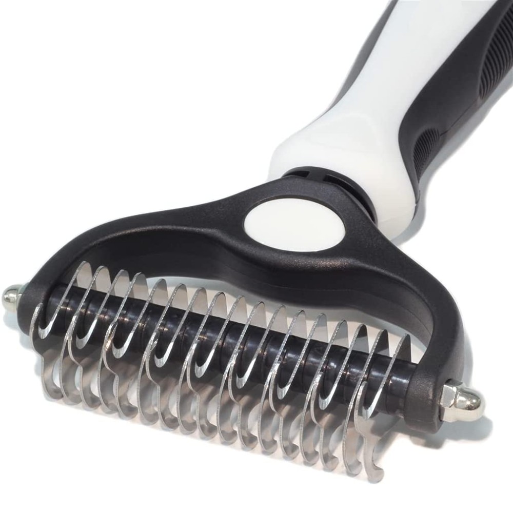 Pet Grooming Brush - White: image 2