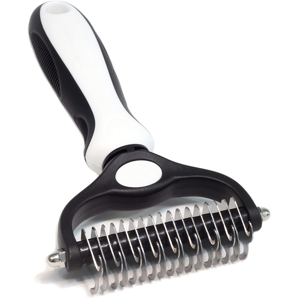 Pet Grooming Brush - White: image 4