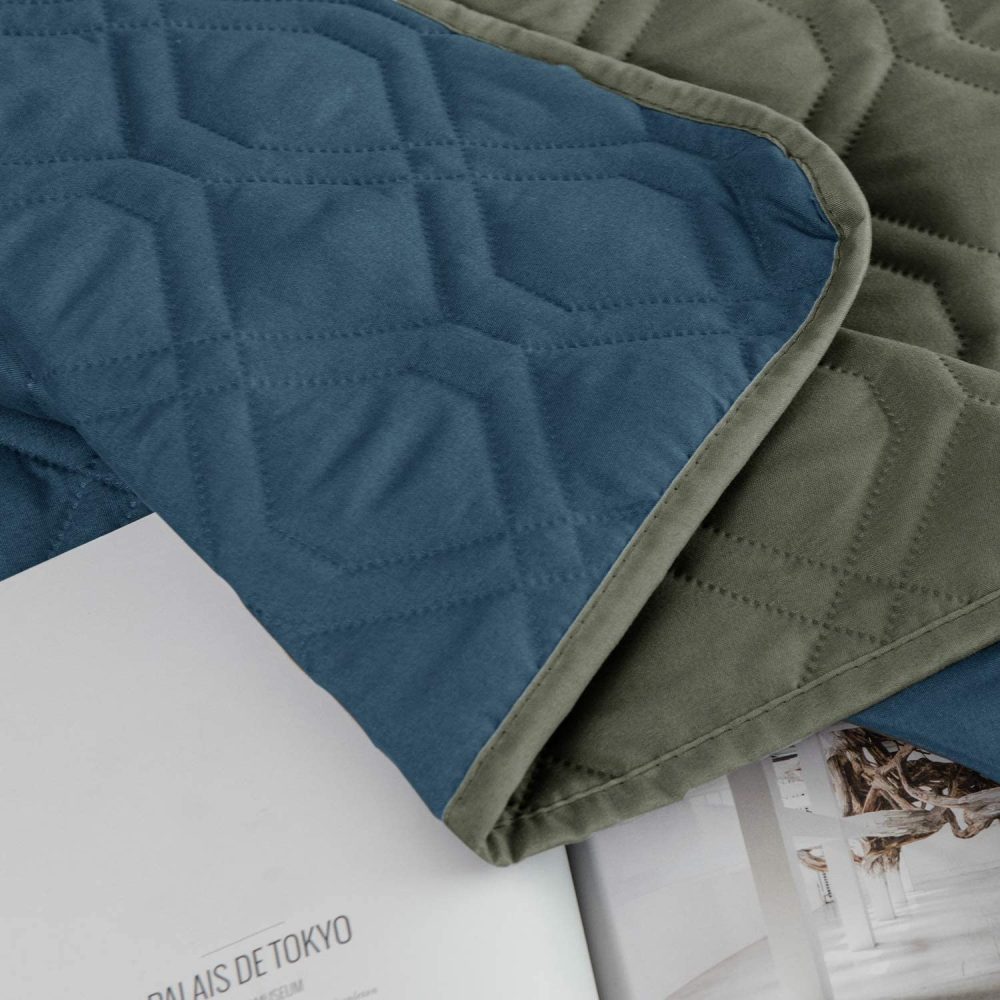 Waterproof Pet Dog Blanket - Sand And Stone Blue