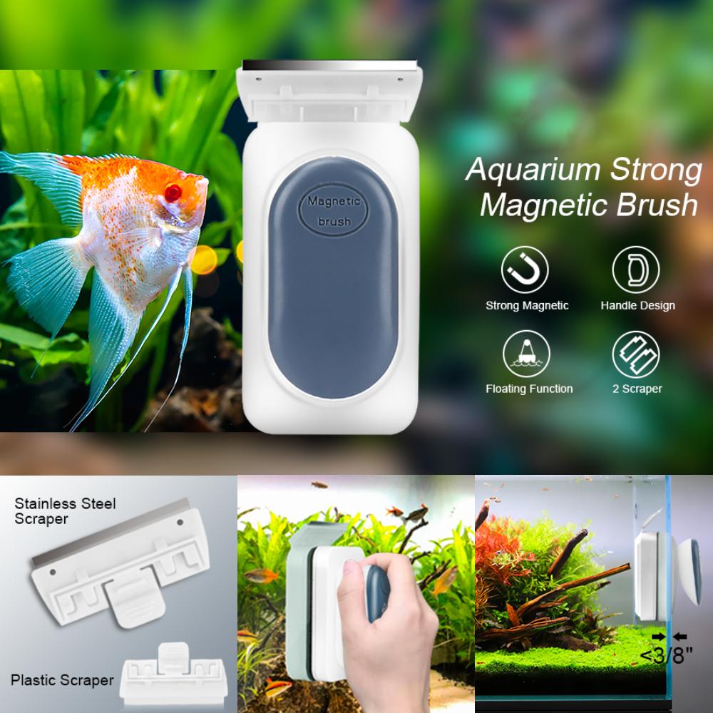 Fish Tank Magnetic Cleaner Brush