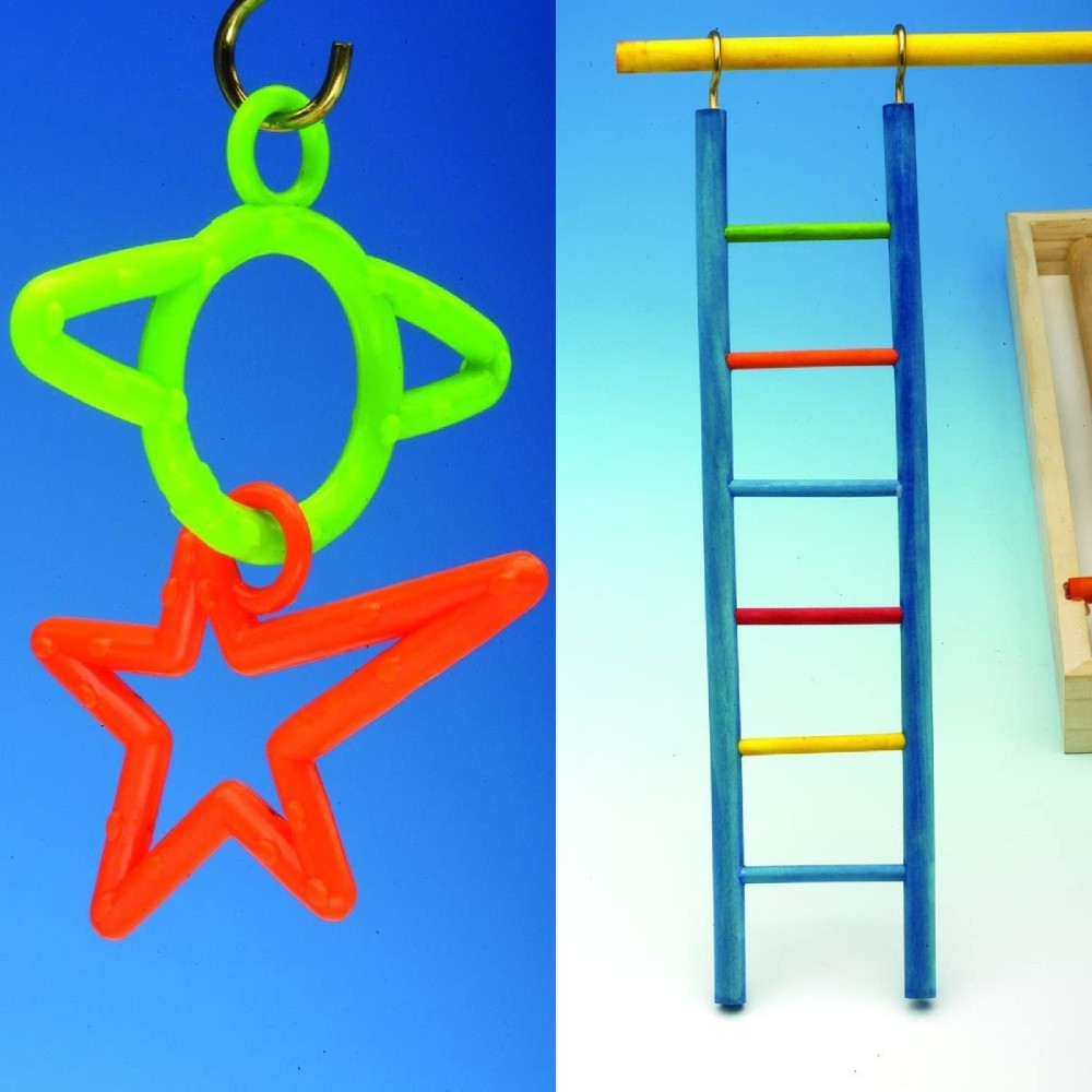 Bird Wooden Playpen